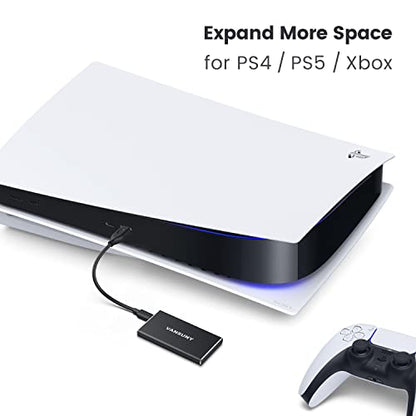 Vansuny 500GB Portable External Solid State Drive B082VZC5JN USB 3.0, 450MB/s Data Transfer