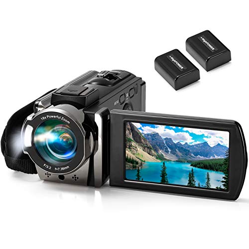 kimire Compact Video Camera 604S 24MP 1080p 15fps CMOS USB Camcorder