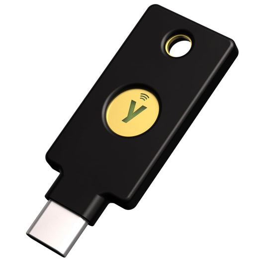 Yubico YubiKey 5C NFC USB-C Security Key FIDO2 EID - Multi-Factor Authentication Access Device