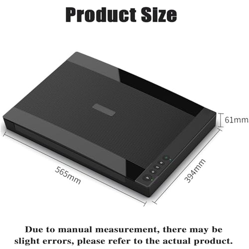 KJYLJYX A3 Flatbed Document Scanner 2400 dpi 48-bit Color Depth USB