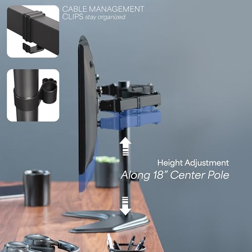VIVO 13-27 INCH STAND-V002F DUAL MONITOR ARM MOUNT