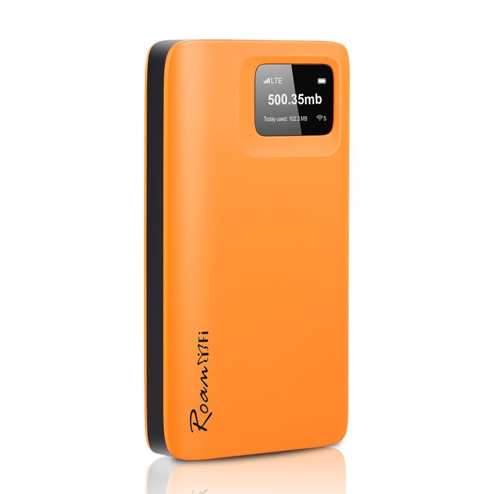 RoamFi 4G LTE Mobile Hotspot R10 150Mbps Dual-Band Wi-Fi Router