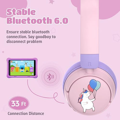 Sparks Plus KWH11 Kids Headphones On-Ear 20Hz-20kHz Dynamic Driver Wireless