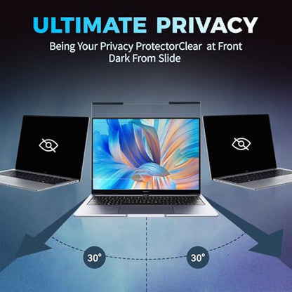 JEAPKA 14 Inch Magnetic Privacy Filter 12.2" x 6.18" Anti-Glare