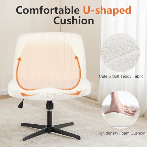 Sweetcrispy 26.4" x 26" x 32.5" C-7261-TD-V2-BG Ergonomic Adjustable Office Chair