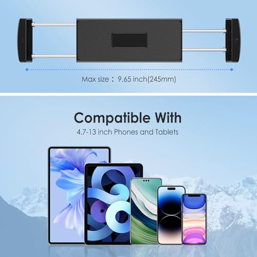 Lucrave Adjustable iPad Tablet Wall Mount B0CZNJKSD453 Aluminum