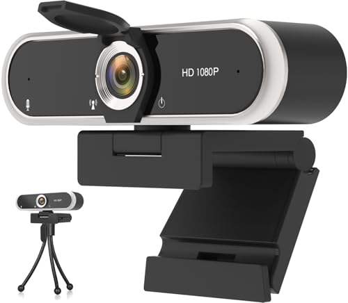 NIVEOLI 100P 1080P Webcam Fixed Focus Webcam