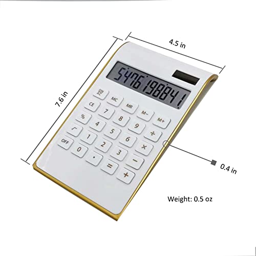 Benkaim 10" Multi-Function Solar Powered Calculator Model cal02 LCD Display