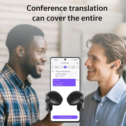 NE20 Translation Earbuds Wireless Bluetooth 6.0 AI Headphones