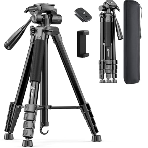 JOBFRI 73 Inches JOBFRI SAB265A Aluminum Tripod Stand