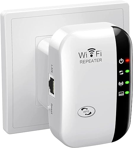 Jancane WiFi Extender WF003 2.4GHz 300Mbps Single-Band