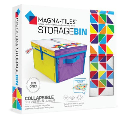 MAGNA-TILES 12.52 x 10.98 x 7.99 inches 1 Count Toy Storage Bin Model 20200
