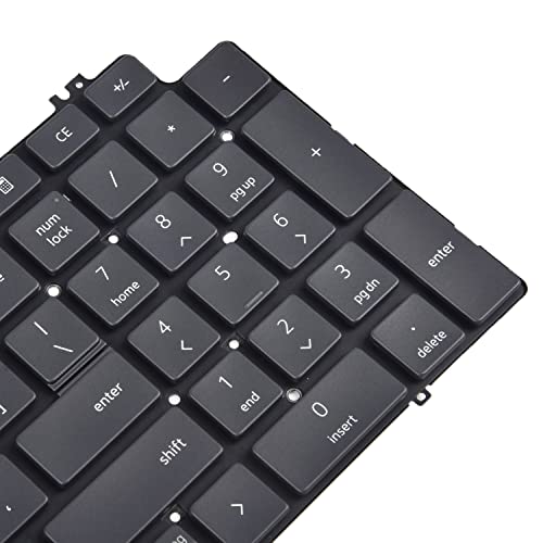 KBRPARTS Full-Sized QWERTY Keyboard for Dell Precision Laptop 0713DM 713DM PK132V72B00