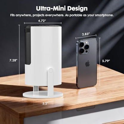 YINCODI Portable Projector X5-ATV 1920x1080 60Hz LCD Projector