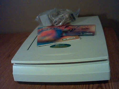 Mustek Legal Size Book Scanner Parallel Port 1200 DPI