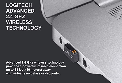 Logitech USB Unifying Receiver 2.0 Count USB Computer Network Adapter