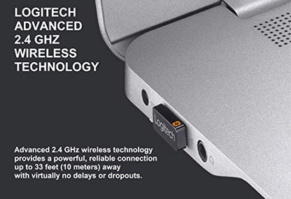 Logitech USB Unifying Receiver 2.0 Count USB Computer Network Adapter