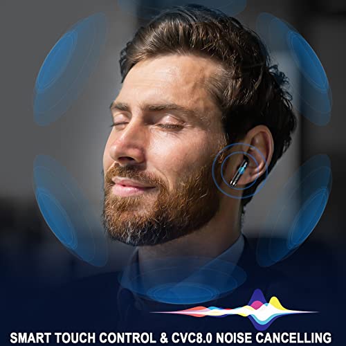 Jxrev J53 Wireless Earbuds Bluetooth 5.4 Standard Sound Isolation