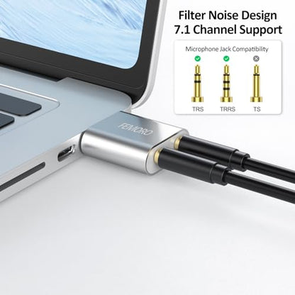 FEMORO USB Sound Card FE030-A9 7.1 Channel 48 KHz