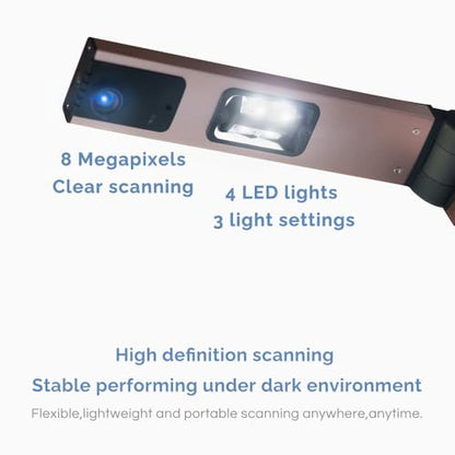 iCODIS Portable Document Scanner S18MP 8MP USB Document Camera
