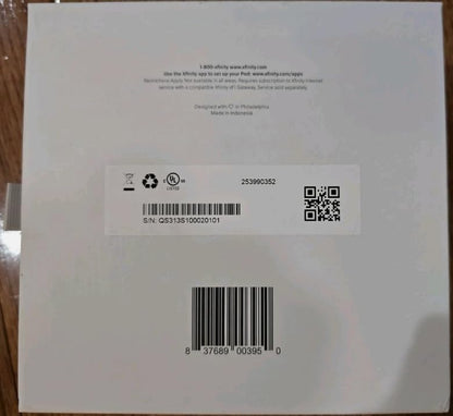 Xfinity 4" x 4" x 2" xFi Pod 837689003950 Tri-Band Wireless Router