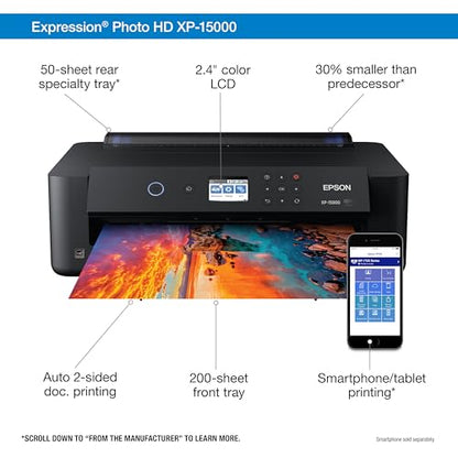 Epson Expression Photo HD XP-15000 Inkjet Printer 5760 x 1440 dpi
