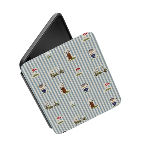 Casely 7-Inch Kindle Case Clubhouse The Caddie Print Compatible with Kindle Colorsoft and Kindle Paperwhite 12th Gen 2024 Models