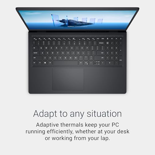 Dell 15 DC15250 Laptop 15.6" 1920 x 1080 LED Display Intel Core 3 100U 8GB DDR4 512GB SSD Windows 11 Home - Carbon Black