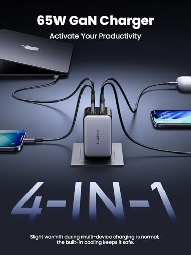 UGREEN 65W 4-Port USB Type C Wall Charger Model: X559