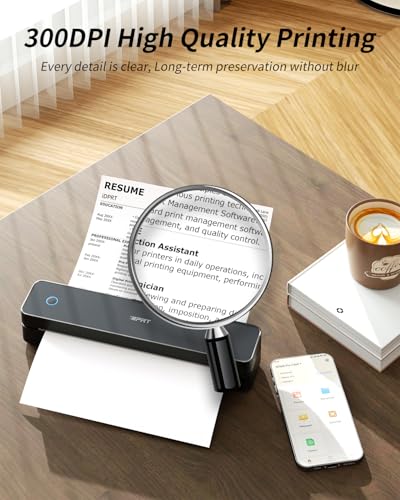iDPRT 10.5" x 1.6" x 2.2" MT610 Pro Monochrome Thermal Printer 300 DPI