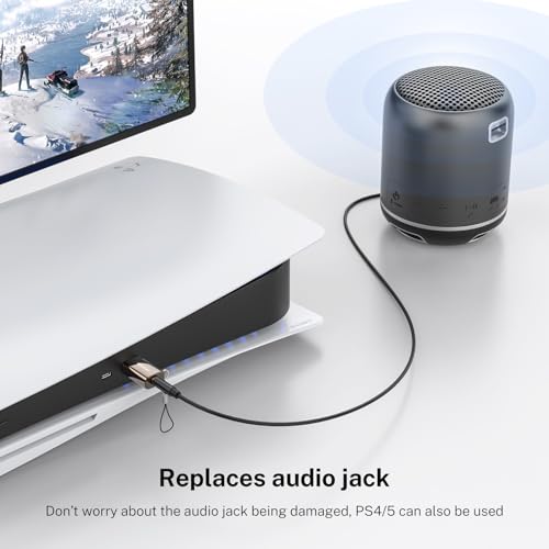 MOSWAG USB to 3.5mm Audio Jack Adapter 1 Count