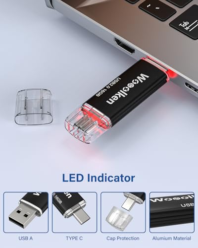 Wooolken 16GB USB Flash Drive Model 937d1518-bdb4-4add-a283-3e3bcb2c9033