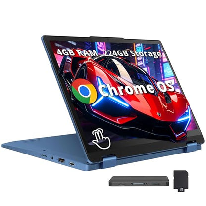 Lenovo 12.2" N100 4GB 1920x1200 2-in-1 Laptop