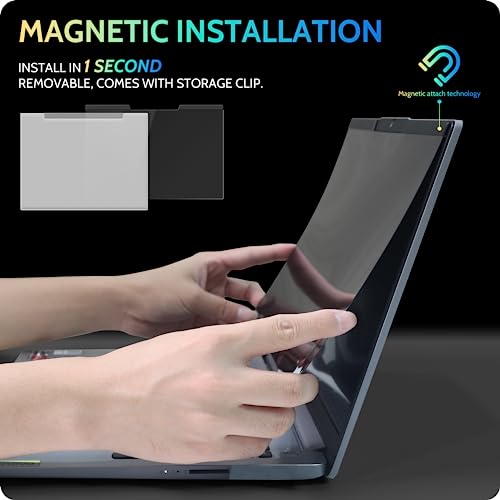 Peslv 14 Inch Magnetic Laptop Privacy Screen pes-cxfk14 16:9 Anti-Glare Filter