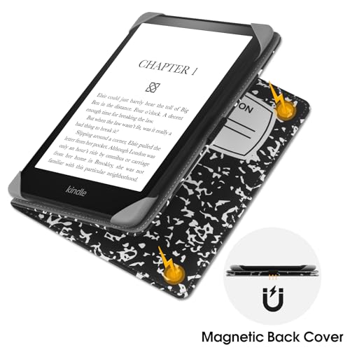 HGWALP 6in Universal Case HG-KS6-CB Composition Book Style E-Reader Cover