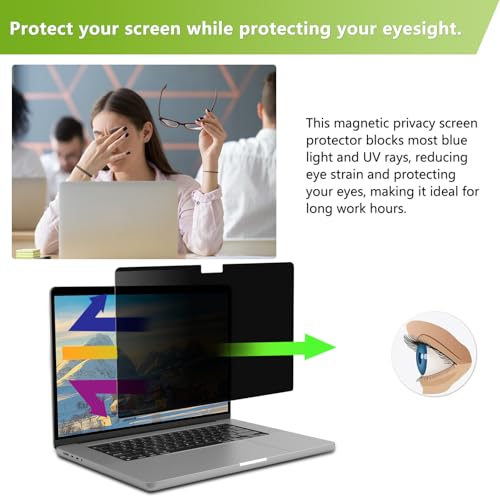 ShinKin 14 Inch MacBook Pro Screen Filter Anti-Glare Blue Light Protection