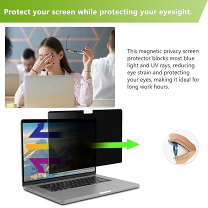 ShinKin 14 Inch MacBook Pro Screen Filter Anti-Glare Blue Light Protection