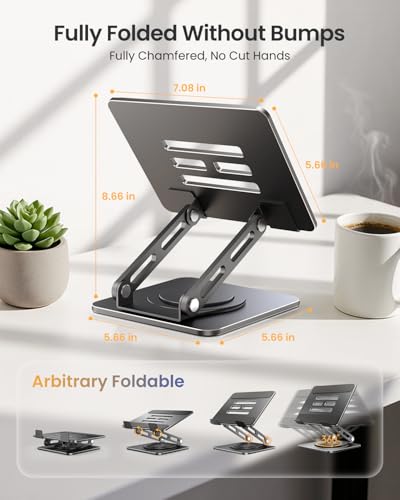LOXP Adjustable Desktop Stand TS03 Compatible with Tablets and Phones 4.0-16.9 inches