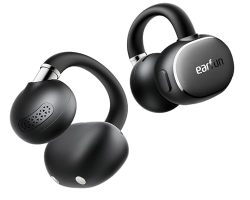 EarFun 12mm Clip 2 Bluetooth 6.0 Noise Cancelling IP55 Waterproof Open-ear Headphones