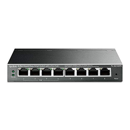 TP-Link 8-Port TL-SG108PE Ethernet Switch 1000Mbps PoE Managed