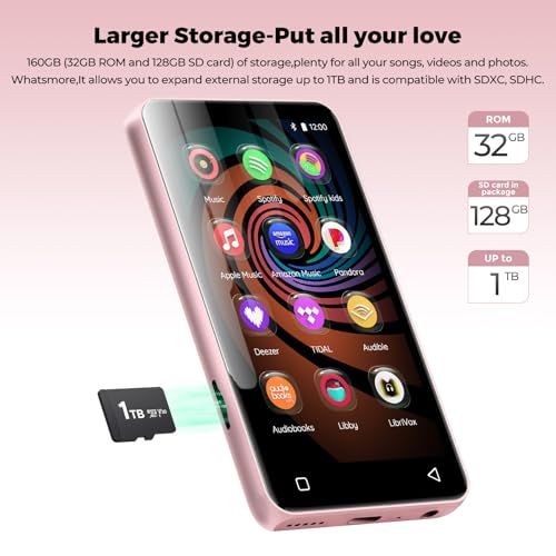 innioasis 4 In 160GB MP3 Player Touch Screen LCD Portable Media Player
