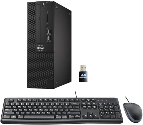 Dell OptiPlex 3050 SFF 3840 x 2160 Computer Tower 4K HDMI DisplayPort Certified Refurbished