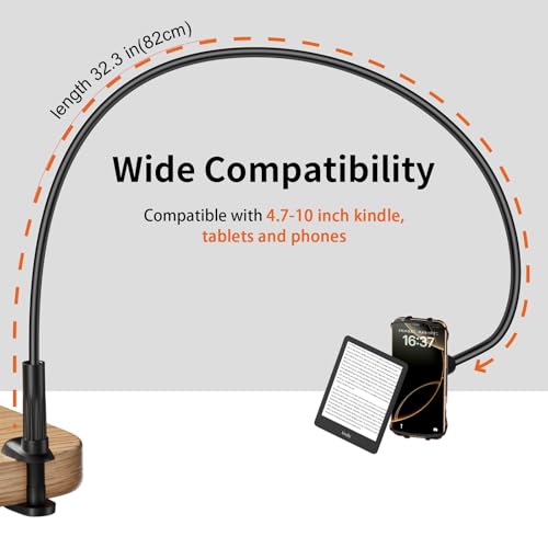 Arctiiro 32.3" Z12 Flexible Phone and E-Reader Holder