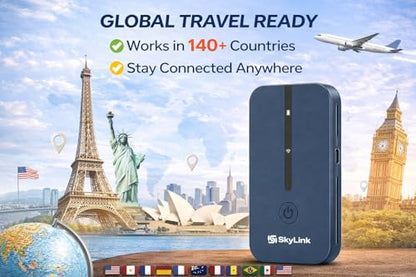Skylink Global 4G LTE Portable WiFi Hotspot SLG-08 AC 150Mbps Tri-Band