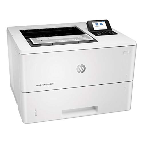 HP LaserJet Enterprise M507n Monochrome Laser Printer, 1200 x 1200 dpi, 45 ppm, Ethernet, Single Tray
