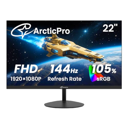ArcticPro 22" AD22ZFA FHD 1920 x 1080 144Hz LED Monitor