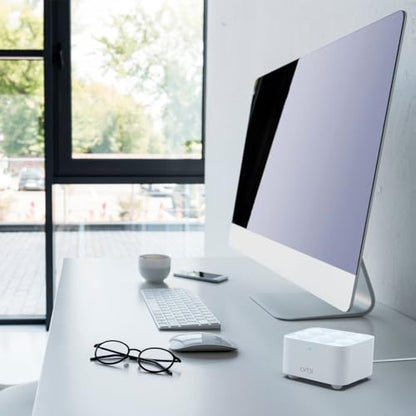 Netgear RBK13 AC1200 Whole Home Mesh WiFi System Router Model RBK13-100NAS Dual-Band 4500 sq ft Coverage