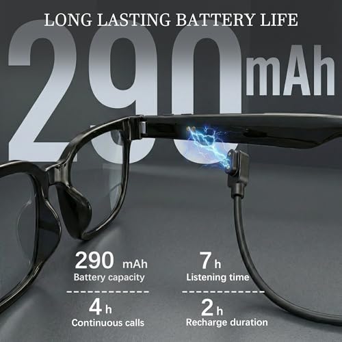 EarlySincere 2-in-1 Smart Glasses Model B0GKNZ6K7M 3840x2160