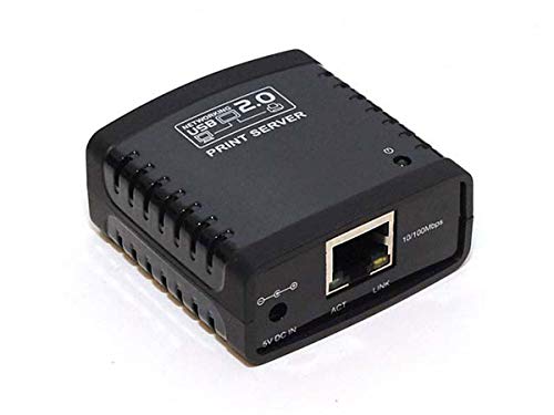 Monoprice 1-Port USB 2.0 Print Server 10Base-T/100Base-T Model 107084