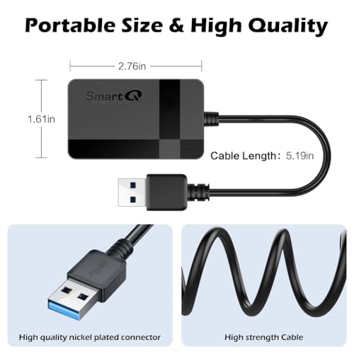 SmartQ 4-in-1 C368 USB 3.0 Memory Card Reader